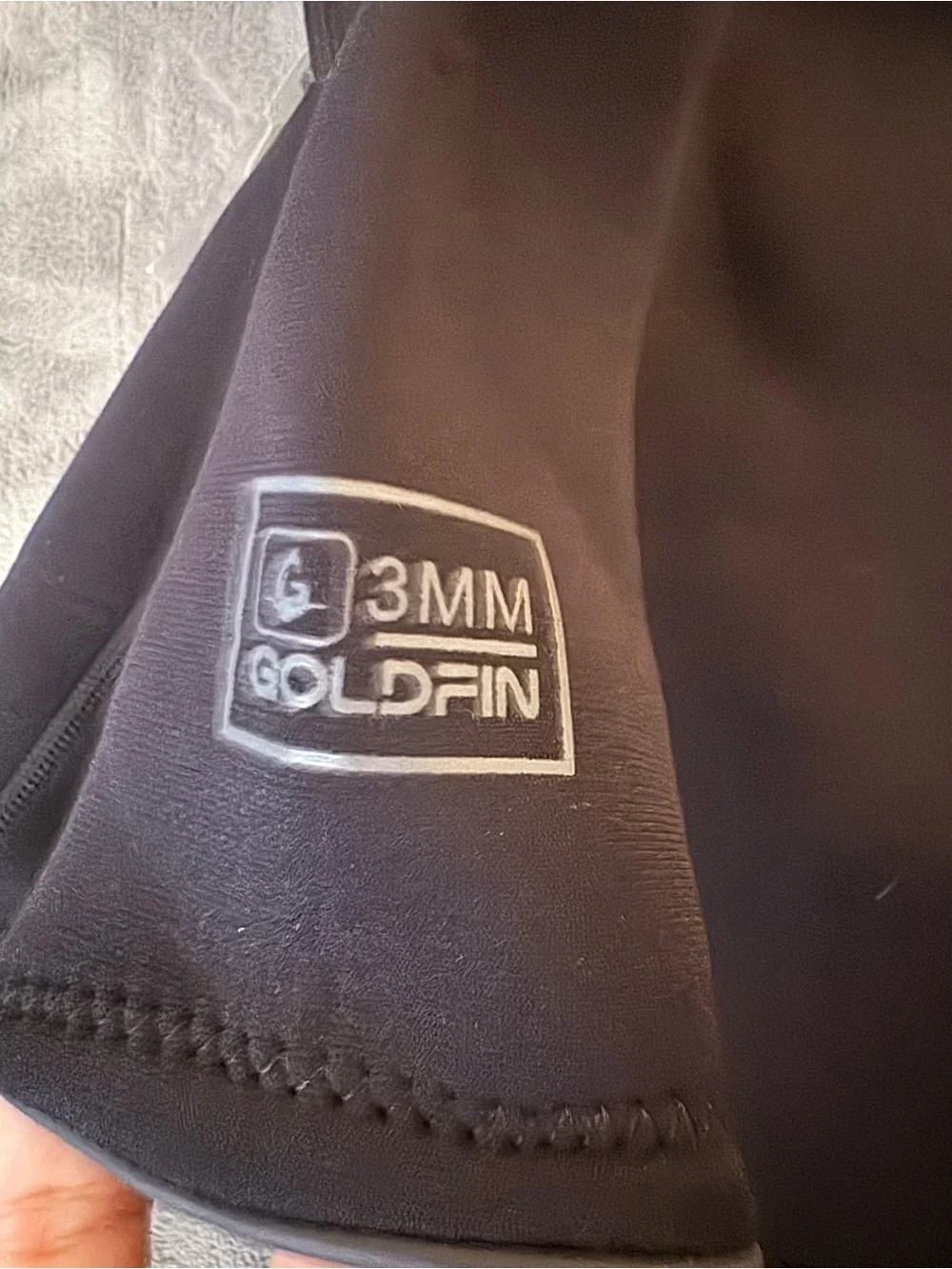 Goldfin 3MM Neoprene Wetsuit Jacket - Black
